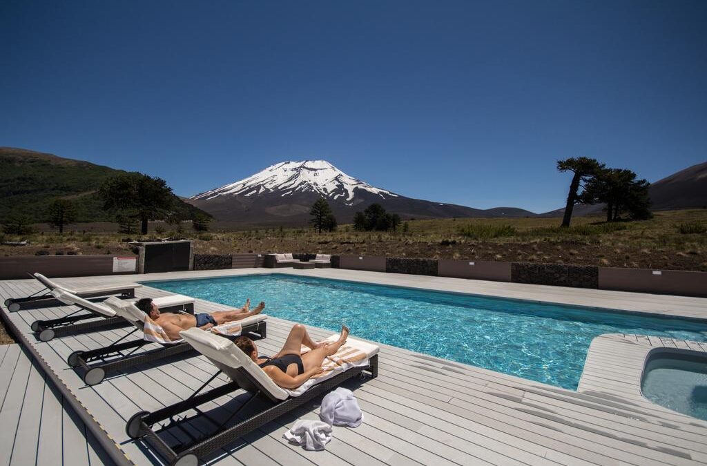 Hotel e spa na pista de esqui Valle Corralco