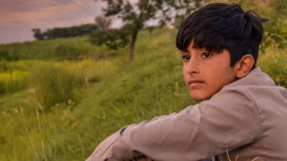 Safári com criança